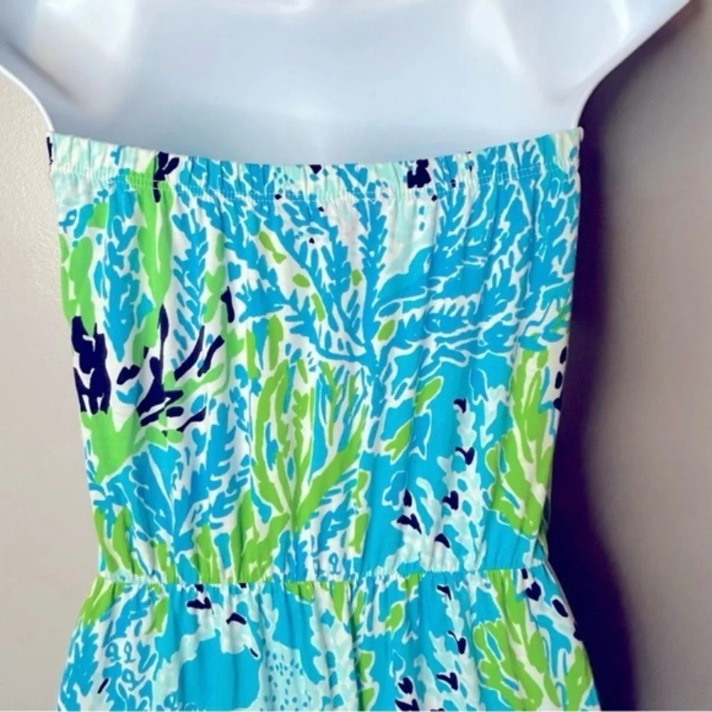 Lilly Pulitzer Marlisa Maxi Dress Let's Cha‎ Cha Size S - Picture 6 of 9